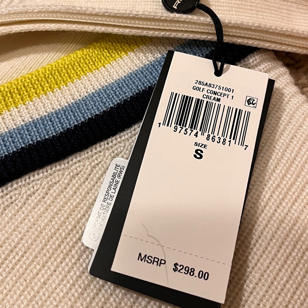 ( NEW) RLX Ralph Lauren Sweater - Picture 5 of 6